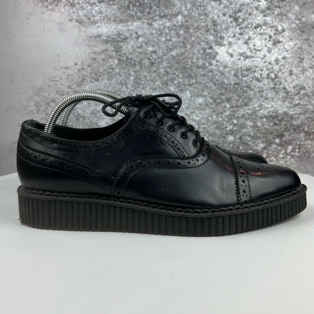 525ubt  T.U.K. Black tukskin women national pointy creeper men’s 9